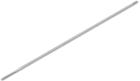 QUARKZMAN Metrisches Gewindebohrer M4 x 0,7 H2 200mm Extra langer gerader | Flöten-Gewindeschneidemaschine Gewindebohrer Gewindeschneidwerkzeug zur Reparatur