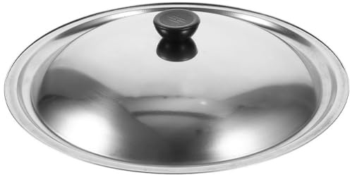 Alipis Coperchio Universale in Acciaio Inox 32 Cm Per Padelle E Pentole Copertura Anti-Spruzzo Resistente Alla Corrosione Ideale Per Cucina Domestica E Uso Multifunzionale