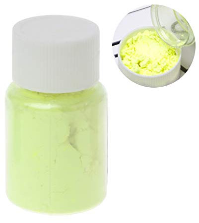 TENCOCO Perlglanz-Glimmerpigmentpulver für kreatives Regenbogen-UV-Harz-Epoxidhandwerk, mehrfarbiges Pulver für Lipgloss, Seife, Ki, Gelb