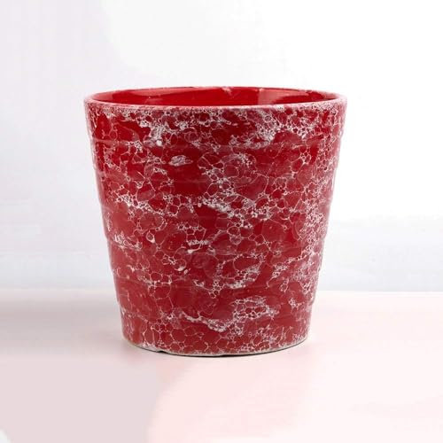 Kreativer Blumentopf, Keramikbehälter, Familiengarten, Küchendekoration, Blumentopf mit Loch, Keramik, Hofutensilien, Salon, Palmen-Blumentopf, Kräutertöpfe für den Außenbereich, s