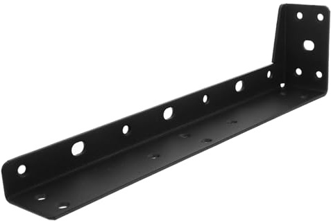 POPETPOP Heavy Duty Wall Mounted Shelf Bracket Support for Tv Cabinets Bathroom Storage Bracket for Easy Installation Any Home Setting