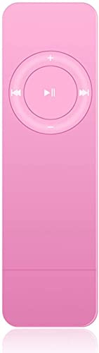 MP3-Player, 8-GB-Musikplayer, eingebauter Lautsprecher, ultraflacher Musikplayer, tragbarer verlustfreier HiFi-Sound, Unterstützung von bis zu 128 GB (Rose)