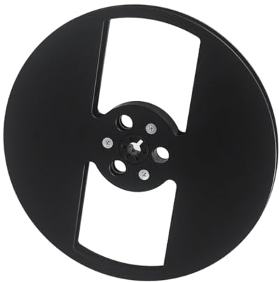 XAGMODSHN 1/4 7inch Empty Reel for Reel to Reel Tape Recorders for Open Reel Sound Deck, Aluminum Alloy Reel