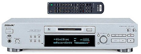 Sony MDS-JE530/S - Lettore MiniDisc-Deck, colore: argento