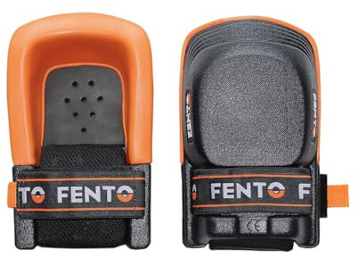 FENTO ORIGINAL - Knieschoner Arbeiten für Profis im Baugewerbe, Boden- und Fliesenleger, Garten- und Landschaftsbauer, Perfekte Ergonomie, 100% Komfort, 1 Paar