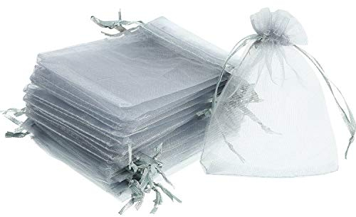 DOXMAL 100 stücke Organza-Geschenk-Beutel 20 * 30CM Schmuck-Beutel Wickeln kleine Drawstringbeutel-Süßigkeitstaschen der Hochzeits-Partei EIN