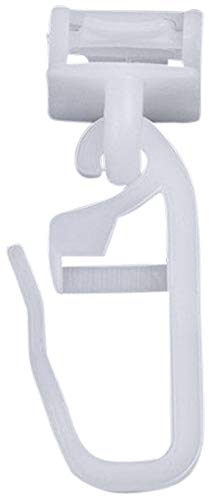 rewagi - Hochwertige - klick - Gardinengleiter Laufnut/Spurbreite 6-6,5 mm – 50,70,90,110,130,150,170,190,210 Stück (50 Stück)