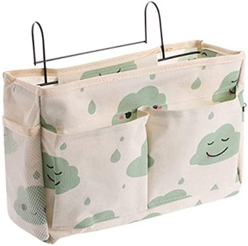 LATRAT Borsa da letto a soppalco per letto a soppalco, organizer per libri, riviste, cuffie, camera da letto, letto a soppalco