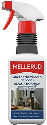 MELLERUD Nettoyant pour vitre insert de cheminée et de poêle | 1 x 0,5 l | Produit de nettoyage pour éliminer les salissures tenaces sur les vitres insert de cheminée et de poêle