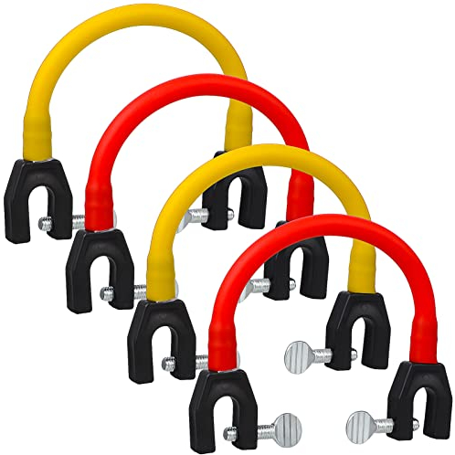 BESPORTBLE 4 Stück Skitrainingshilfe Skispitzen Anschluss, Skispitzenverbinder Praktische tragbare Geschwindigkeitsregelung Anfänger Ski Praktische Hilfswerkzeuge