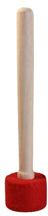Maillet en silicone pour bol chantant tibétain, bâton en bois, marteau pour méditation, yoga, relaxation, bol chantant