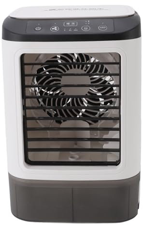 Mini-Klimaanlage, Tragbar, Kühlender Luftbefeuchter für den Schreibtisch zu Hause, Im Büro, 900 Ml Wassertank, 12 W
