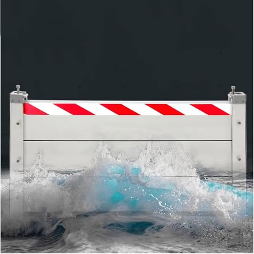 KV-OOGG Überschwemmungsschutz-Schallwand, Garagentor for Zuhause, Aluminium-Überschwemmungsbarrieren, Außengaragentore, Überschwemmungsschutzbarriere, Wasserstopper(80 * 40cm)