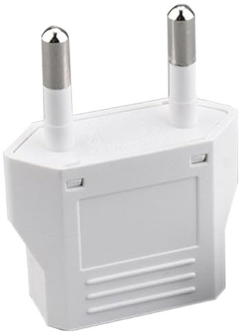 Adattatore da USA a Europa - Convertitore Per Viaggi in UE, Caricatore da Muro Portatile Per Prese USA-Europa, da Viaggio in Tutto Il Mondo