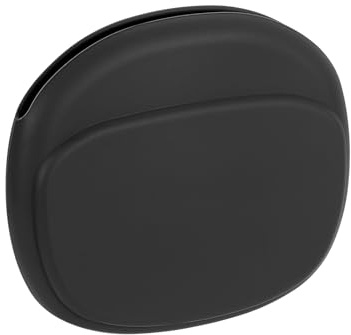 sourcing map Earbuds Cases, Wired Earphone Case Holder Organizer, Silicone Ear Buds Case Small for USB Cable, Earphones, Black