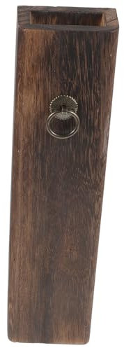 GRIRIW Holz Wandvase Hängende Pflanze Wand Pflanzer Holz Wand Pflanzenhalter Wandvasen Holzvasen Für Inneneinrichtung