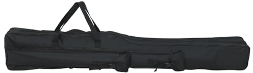 Gecheer Angelrutentasche Rutentasche Angeltasche Rutenfutteral Schwarz 160 cm Oxford-Gewebe