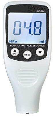 Digitale Farbbeschichtungsdicke Handheld -Beschichtungen Dicke Tester Automobilautos Beschichtungslackierung Tester Messgerät Gewährleistung hoher Zuverlässigkeit und Genauigke