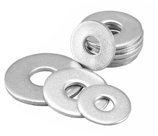 Arandela plana de junta plana ancha extra grande de acero inoxidable 304 A2(25pcs M6)