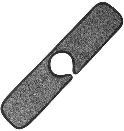 WEKADRIN Tappetino Lavabile Per Rubinetto Tappetino Assorbente Per Lavandino Protezione Antimacchia in Pile Morbido Per Cucina