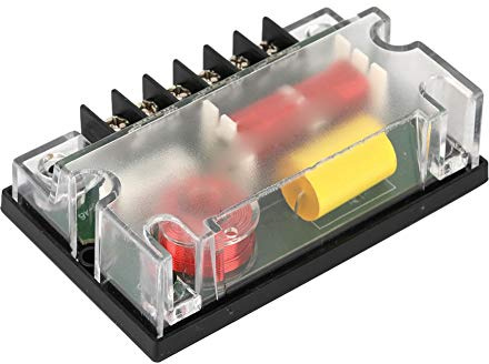 Ausla Divisor de Frecuencia de Audio para Automóvil de 2 Vías, Filtro de Sonido Mejorar la Calidad del Sonido en Vehículos