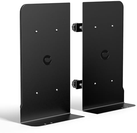CAHAYA Notenständer-Erweiterung Metall Formstabil, Doppelseitig, 2*17*31cm | Doppelseitig für Feste Notenplatten; Schraubmontage mit Schutzpads für Klavier, Keyboard, Violine, Probe, Unterricht & Bühne