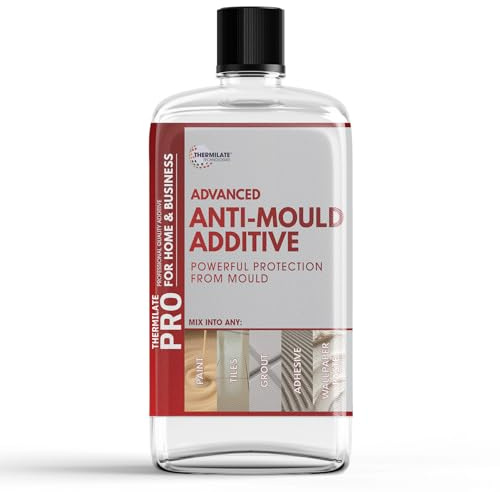 Thermilate PRO Anti-Mould Additive 100ml Concentrate – Add Long-Lasting Mould Resistance to Paint, Wallpaper Paste & Grout – Prevents Black Mould for Up to 5 Years Without Affecting Paint Finish