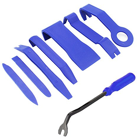 Gebildet 8 Stück Verkleidung Werkzeug, Universal AutoTür Clip Panel Audio Video Armaturenbrett Öffner Demontage Kits Installateur Pry Werkzeug