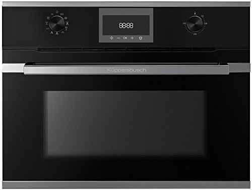 Küppersbusch CM6330.0S3 Einbau-Mikrowelle, Glas/Metall, Schwarz