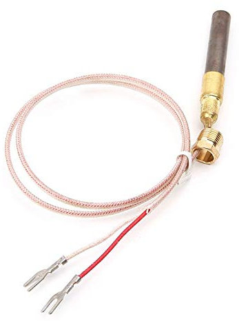 Umerk Thermocouple de Chauffage Foyer à gaz 24 Thermocouple 750 Millivolt Remplacement Thermopile Thermopile Thermopile Thermocouple de Remplacement