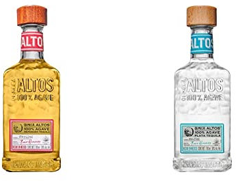 Olmeca Altos Reposado Tequila, 70 cl & Altos Tequila Plata, 70 cl