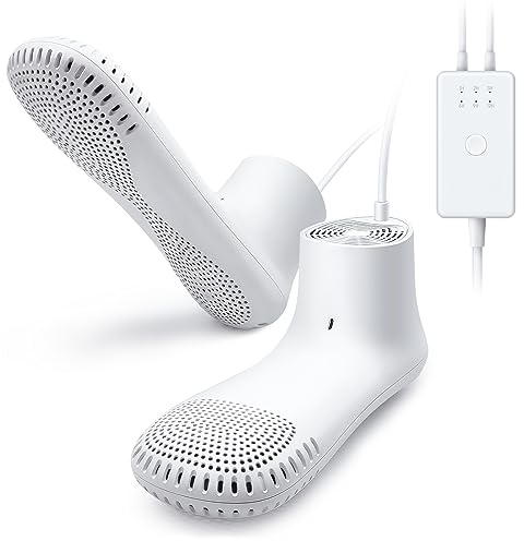 Home Care Wholesale Schuhtrockner Elektrisch mit Ozone Deodorizer Stiefeltrockner Schuhwärmer Stiefelwärmer - Timer Funktion | Kein Rauschen | Starker Draht | EU-Stecker