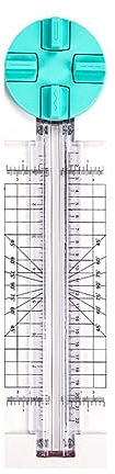 4 in 1 Paper Cutter, Portable Paper Trimmer, 13.78'' Paper Slicer Scrapbooking Tool for Cutting Photo Paper Label Cards Cardstock Postcards Coupons (Straight/Dashed/Curves/Creasing lines)