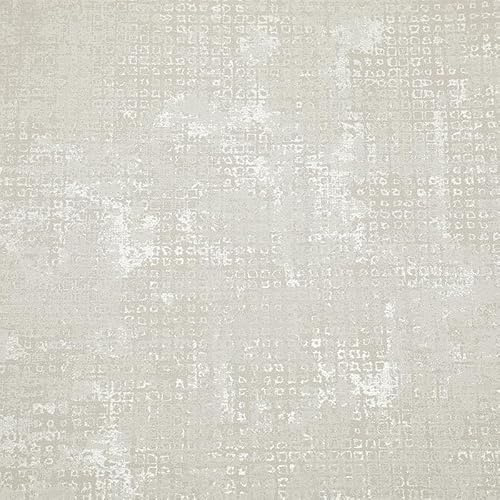 Snewvie Concrete Effect Wallpaper Decorative Luxury Wall Paper with Distressed Pattern, Industrial Textured Finish & Metallic Detailing Modern Wallpaper for Living Room, Bedroom, Fireplace,Hallway
