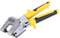 Crimpadora de pernos de acero de metal, crimpadora de bloqueo de perforación, herramienta de yeso para paneles de yeso, resistente con mango antideslizante, herramienta manual de fijación de marco