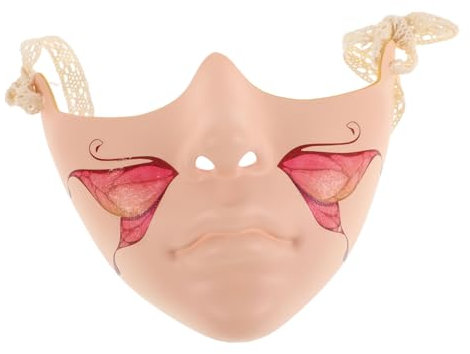 VALICLUD Halloween-halbmasken Für Männer Und Frauen Maskendesign Für Party Karneval Und Cosplay