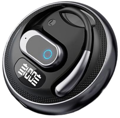 Écouteurs ouverts - écouteurs avec conduction osseuse sans fil, écouteurs ouverts | Casque de sport open fit, écouteurs non intra-auriculaires, écouteurs conduction pour l'utilisation de fitness en