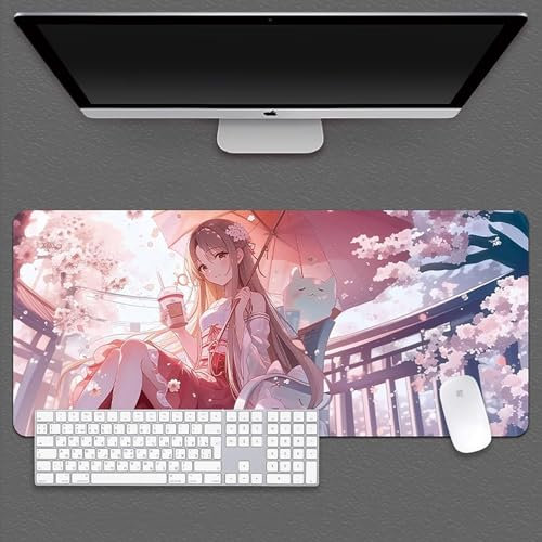 HDkxbf Alfombrilla De Ratón For Juegos De Anime, Ordenador Portátil, Alfombrilla De Escritorio De Anime, Impermeable Y Antideslizante(Djysn-23,900x400mm)