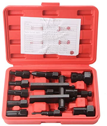 10 Stück Lagerabzieher Lagerabzieher Set Sackloch Spannzange - Lager Race & Seal Puller Extractor Set Gleithammer Lager Separator und Abzieher Set