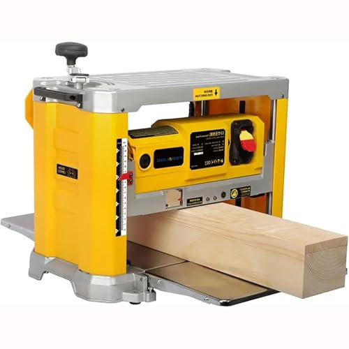 Raboteuse électrique pour le travail du bois, rabot épais robuste pour la coupe du bois, menuisier pour projets de bricolage et de travail du bois