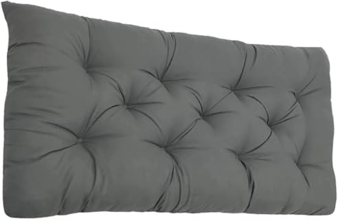 Coussin De Banc Exterieur Intérieur,Coussin De Siège Banc 100x50 110x50cm 120x50 Coussin De Sol,8cm D'épaisseur, Pour Canapé Jardin Patio Maison Banquette Coussin D'assise(Gris foncé,110x50cmx8cm)