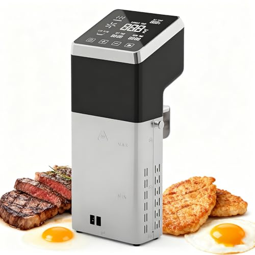 Sous Vide-maskin, kraftfull pumpimmersionscirkulator, 1600W kommersiell restaurang Sous Vide-maskin, komplett Sous Vide-maskinsmatningskit för hemmakockar och nybörjare