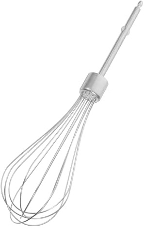 Testa Frusta in Acciaio Inox a 12 Fili per Sbattitore Elettrico | Ricambio Argento, Miscelazione Uniforme di Crema e Albumi, Uso Domestico in Cucina, Facile da Pulire