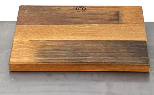 Palatina Werkstatt Schneidebrett aus Holz groß XXL & massiv aus Eiche - Küchenbrett Unikat Made in Germany 100% Handarbeit - Auch als Frühstücksbrettchen gut geeignet