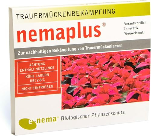 nemaplus® SF Nematoden zur Bekämpfung von Trauermücken - 3 Mio. für 6m² Blumenerde oder 30 Pflanzen