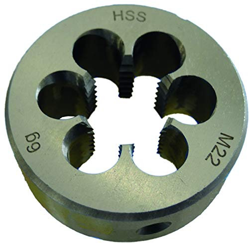 Terraja HSS-M2 redonda EN 22568 (antiguo DIN 223 B) rosca estándar DIN 13, M1 – M100 (M 33).