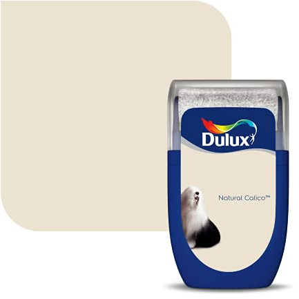Dulux Walls & Ceilings Tester Paint, Natural Calico, 30 ml