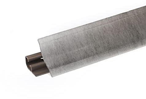 DQ-PP 2,5m WINKELLEISTE – Beton – 23 x 23mm – PVC – Küchenleiste Arbeitsplatte Abschlussleiste Leiste Küche Küchenabschlussleiste Wandabschlussleiste Tischplattenleisten