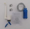 CR-MOESANCO® KIT Wasserhahn + Pumpe + 2 INOX-Klemmen für 12 V Wohnwagen, Wohnmobil, Camper-Waschbecken (ELEGAND)