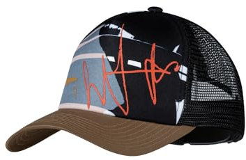 BUFF®| Kappe Trucker Junge Mädchen Verstellbar, Komfortabel, Atmungsaktiv, Qualität, Modern, Outdoor, Einheitsgröße, Multi